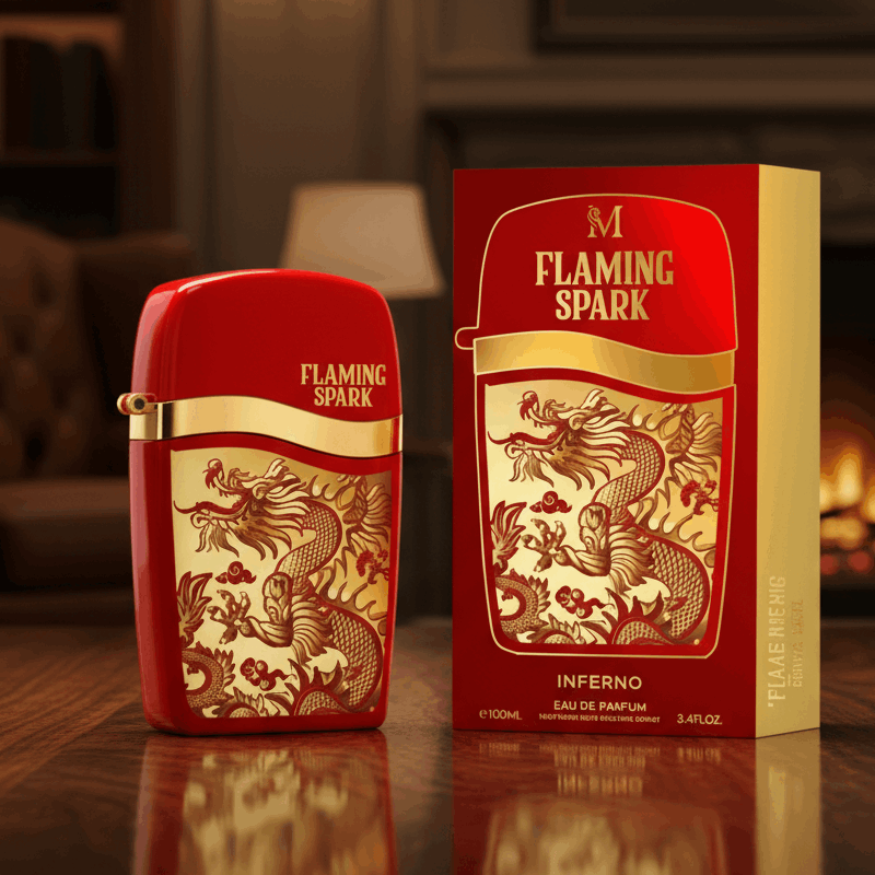 Eau De Parfum Fuego Vivo 100ML - Fragancia Oriental Amaderada Para Noches Especiales