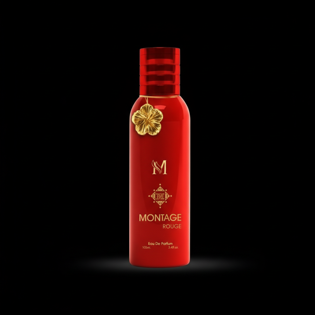 Eau De Parfum Montage Rouge Pour Femme 100ML - Elegancia Y Sofisticación