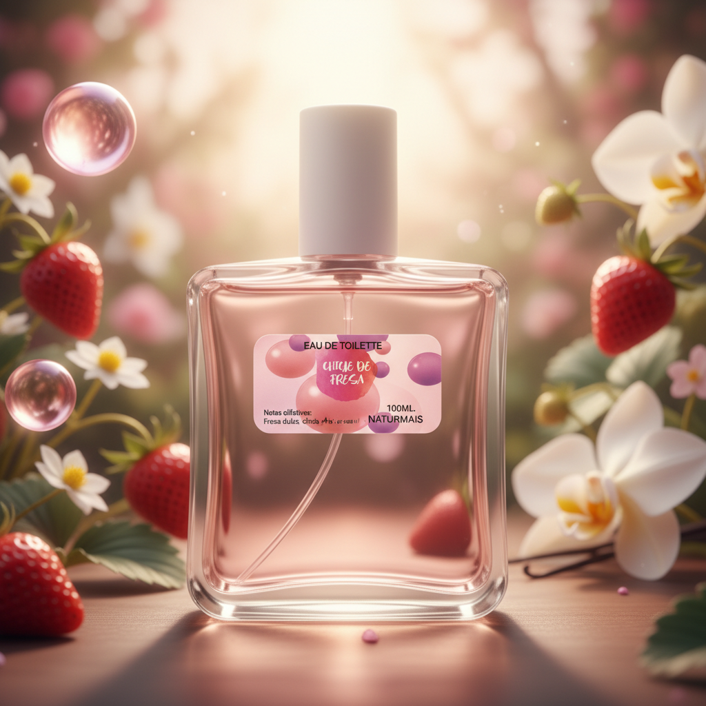 Eau De Toilette Chicle De Fresa 100ML - Fragancia Dulce Y Divertida
