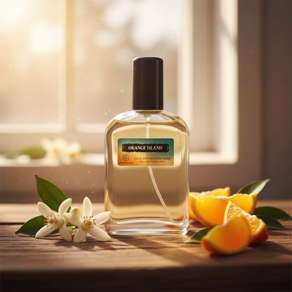 Eau De Toilette Orange Island Pour Homme 100ML - Fragancia Cítrica Fresca