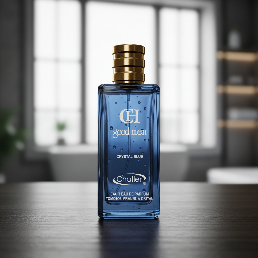 Eau De Parfum Good Men Cristal Blue Pour Homme 100ml - Frescura Mediterránea