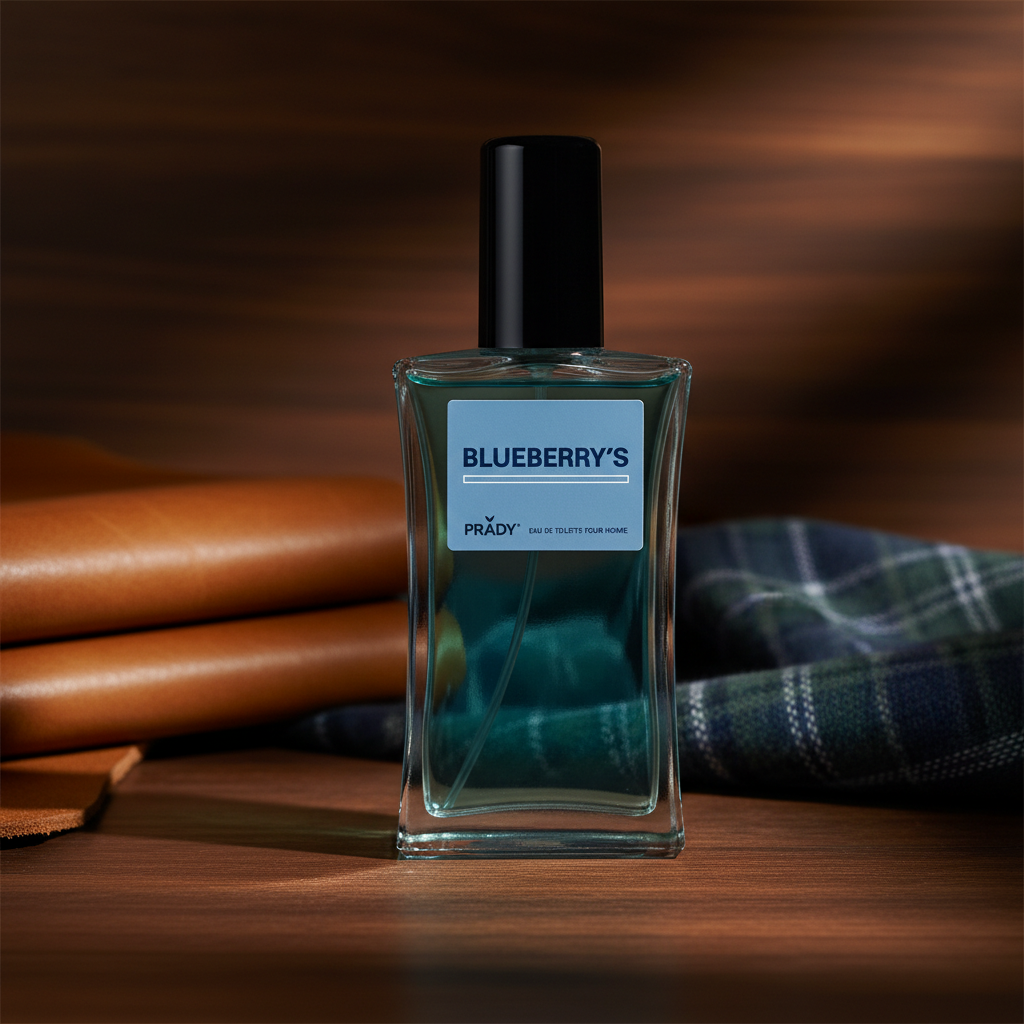 Eau De Toilette Blueberry's Pour Homme 90ML - Perfume Elegante Y Fresco
