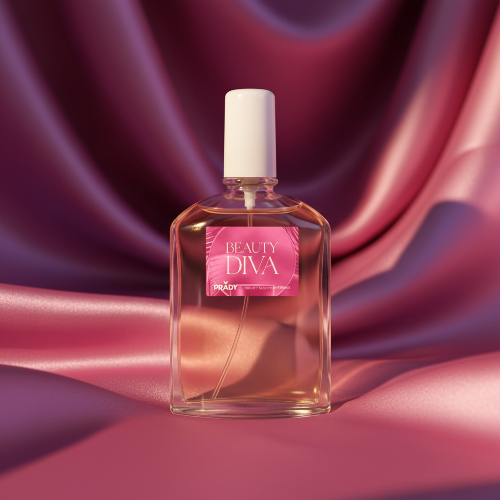 Eau De Toilette Beauty Diva Pour Femme 90ML - Perfume Floral Oriental