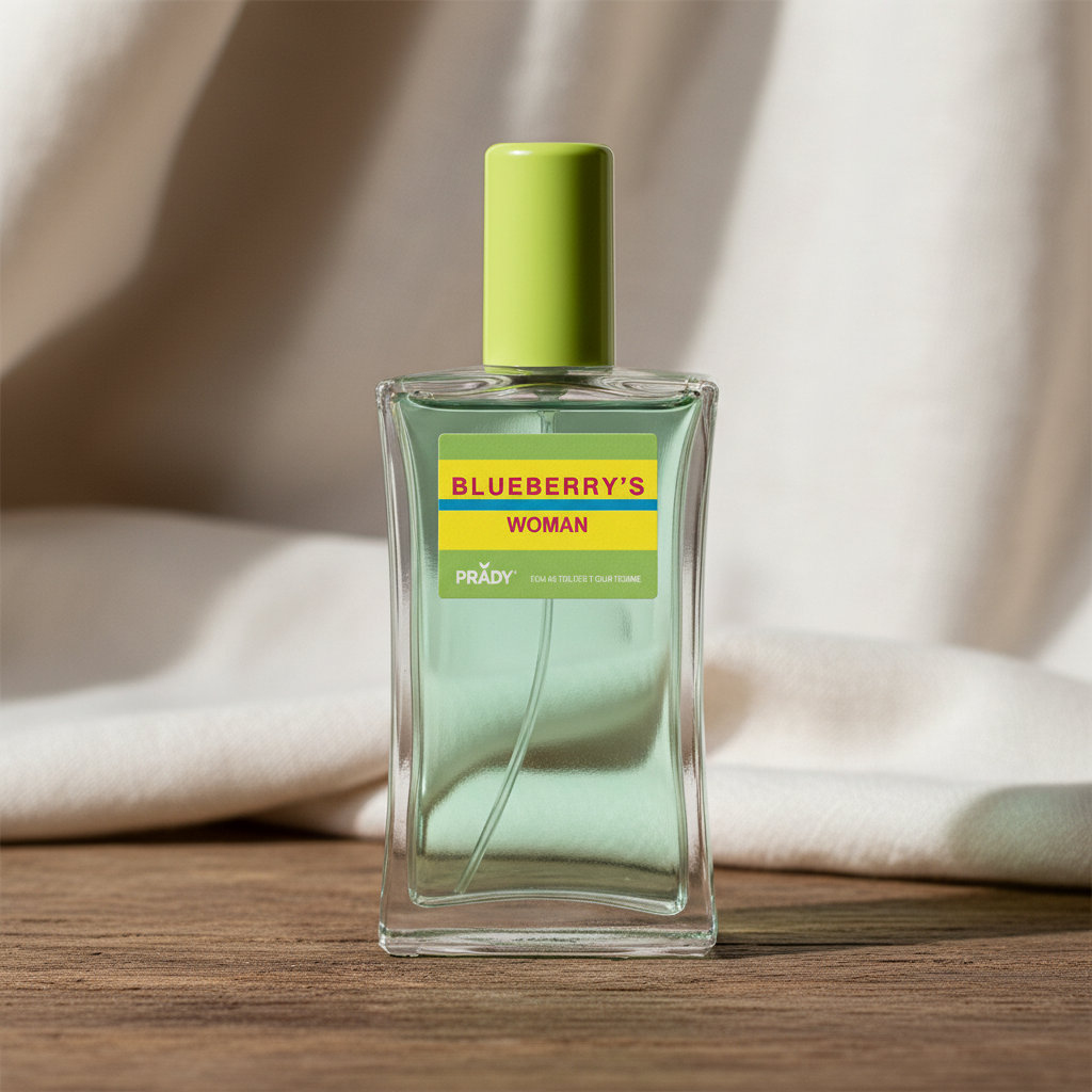 Eau De Toilette Blueberry's Pour Femme 90ML - Fragancia Fresca Y Cítrica