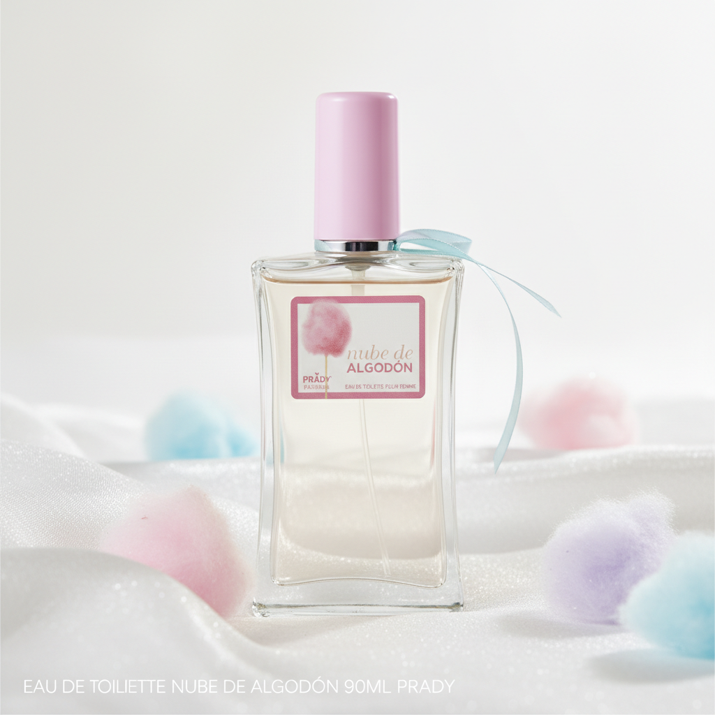 Eau De Toilette Nube De Algodón 90ML - Fragancia Fresca Y Aterciopelada