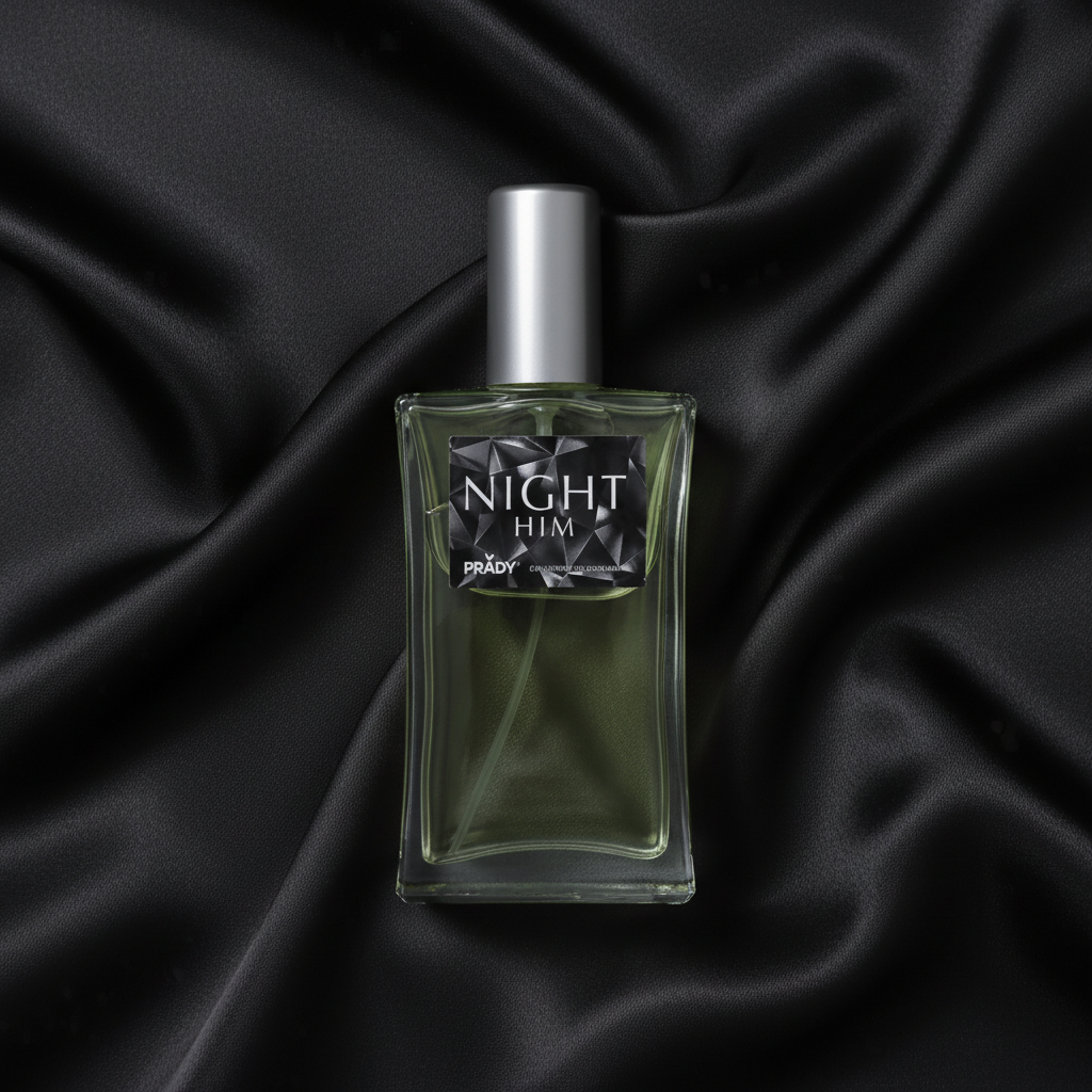 Eau De Toilette Night Him 90ML - Perfume Amaderado Especiado Para Hombre