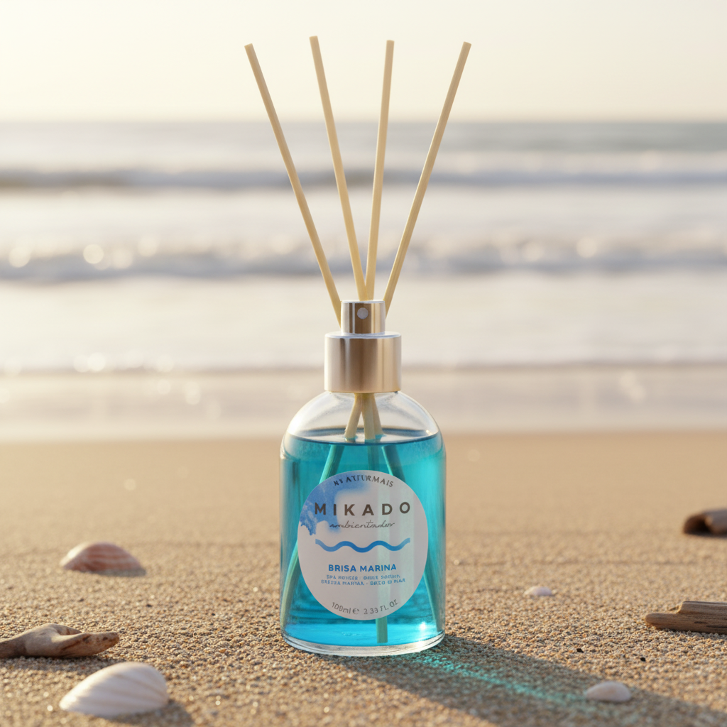 Ambientador Mikado Brisa Marina 100ml - Aromas Frescos Y Naturales