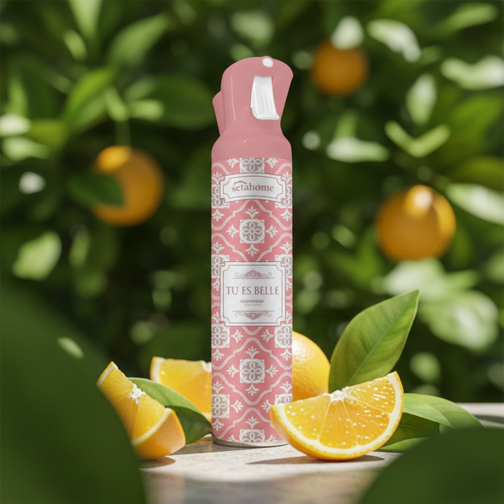 Ambientador En Spray Cítrico Acuático 300ml Para Uso Diario