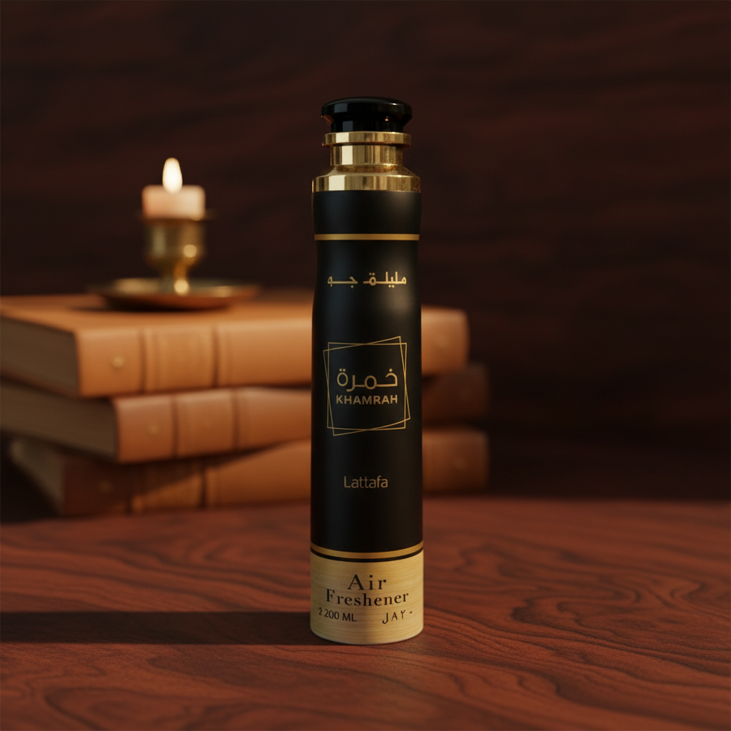 Ambientador En Spray Khamrah 300ml - Aroma Oriental Especiado