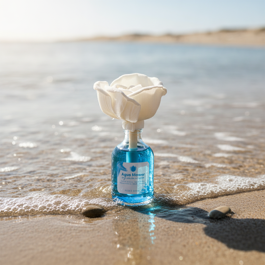 Mikado Flower Agua Marina 50ml - Fragancia Refrescante Y Natural