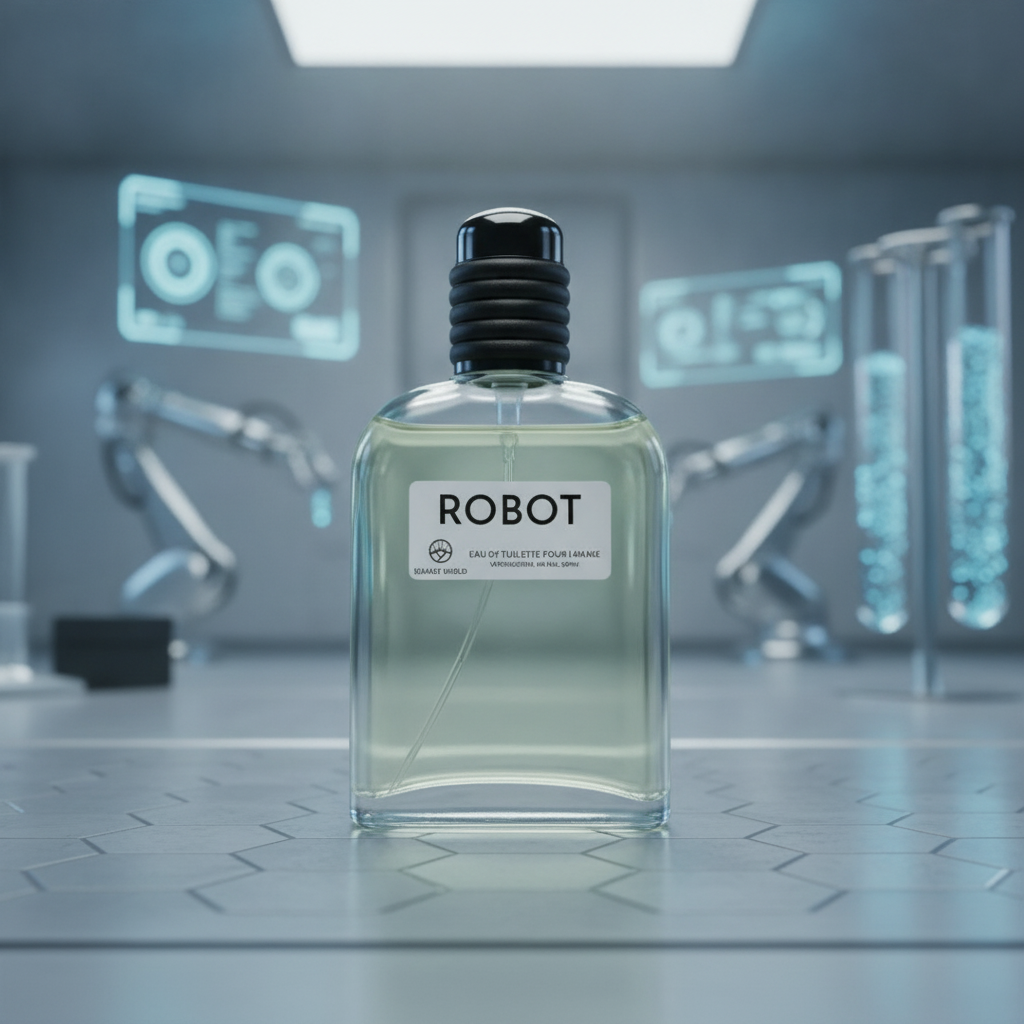 Eau De Toilette Robot Pour Homme 100ML - Fragancia Amaderada Aromática