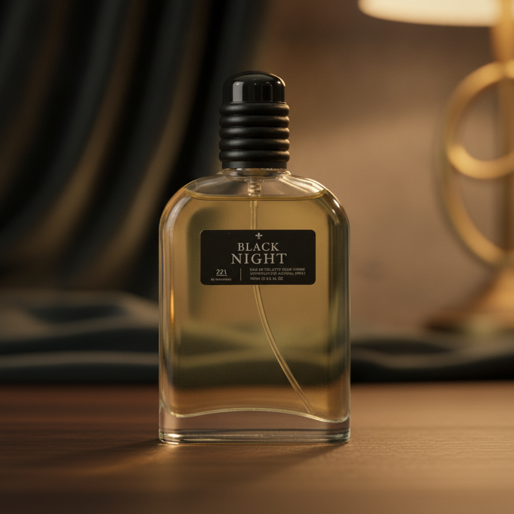 Eau De Toilette Black Night Pour Homme 100ML - Fragancia Amaderada Oriental