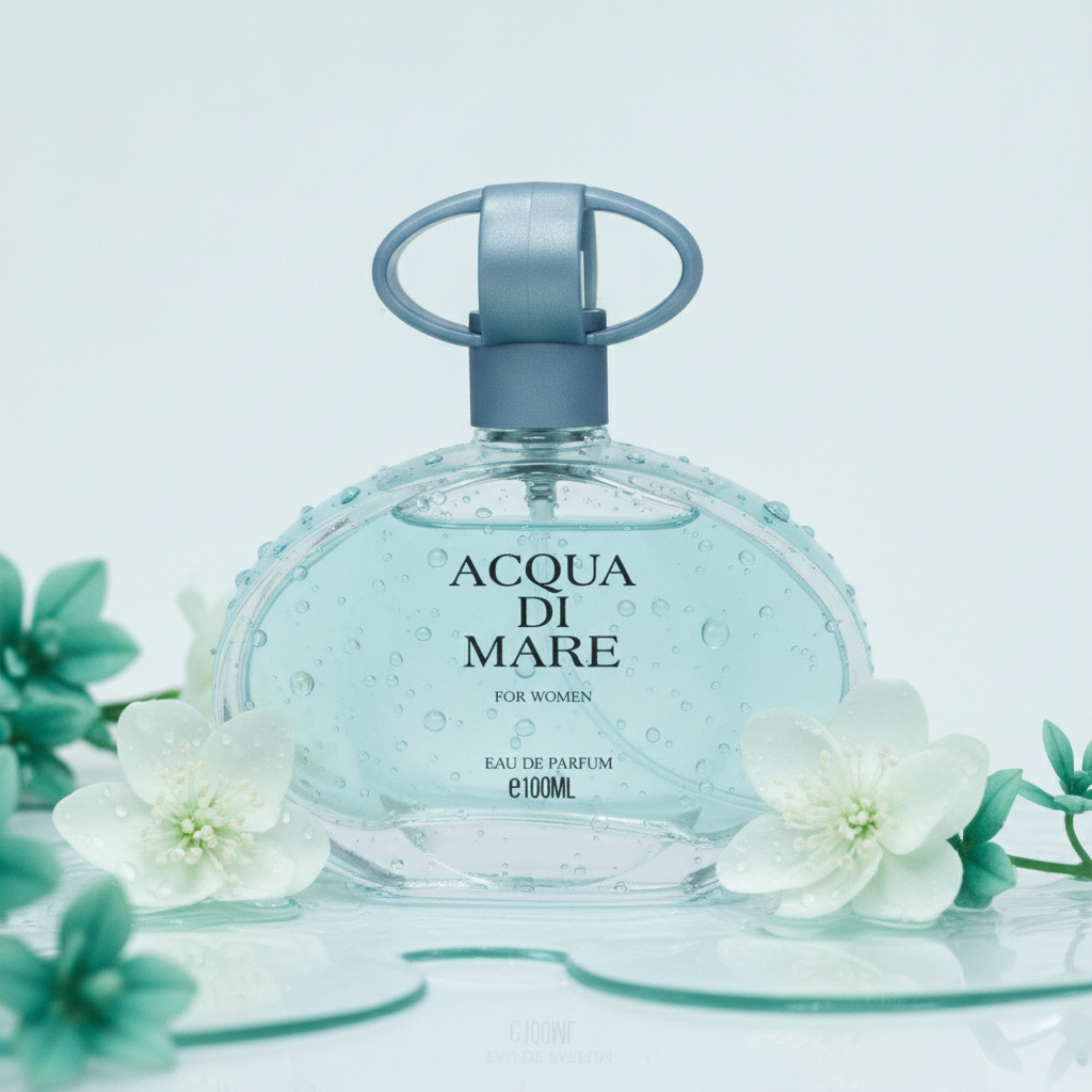 Perfume Acuático Floral Para Mujer 100ml - Frescura Y Elegancia Diaria
