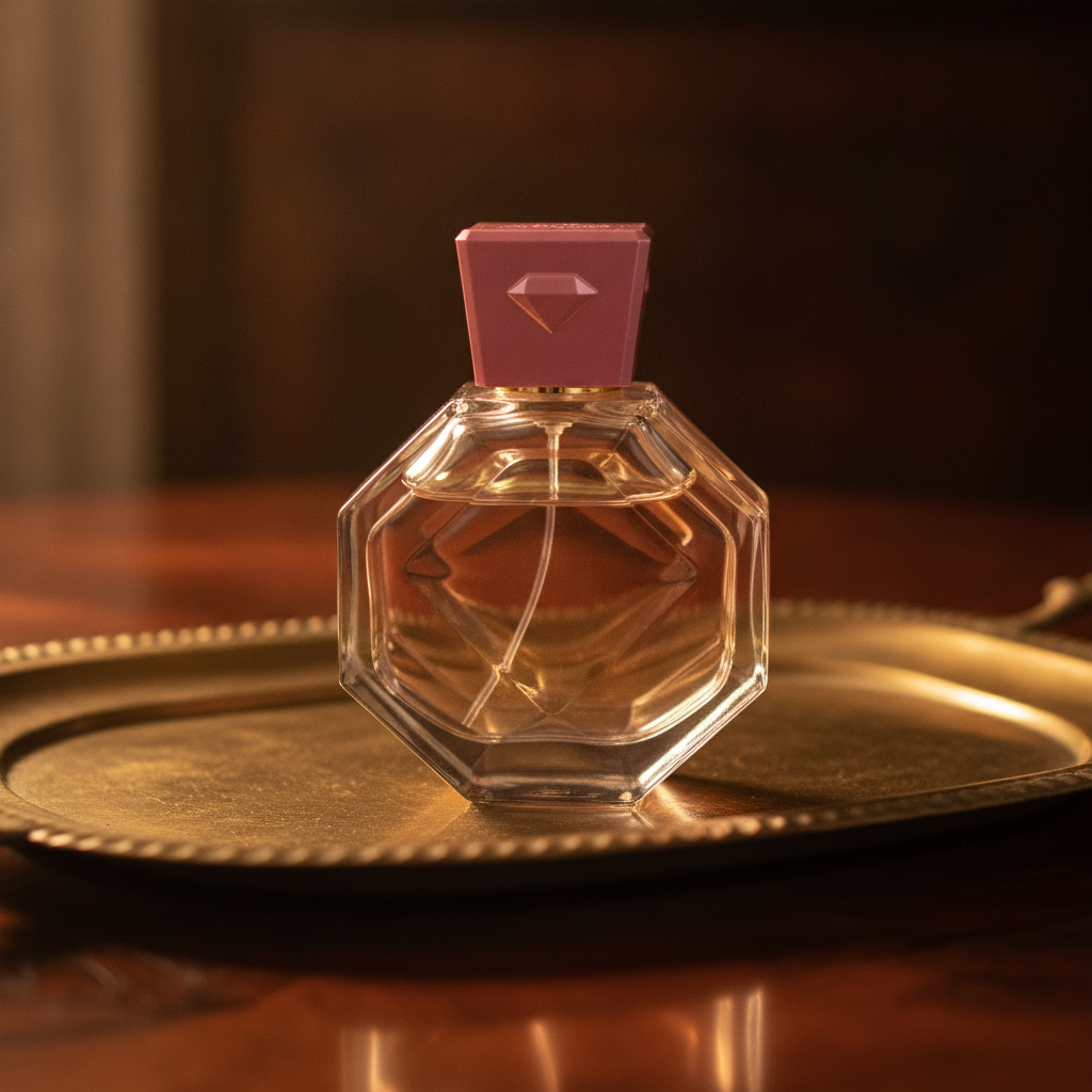 Perfume Floral Amaderado Para Mujer - Vibraciones Doradas