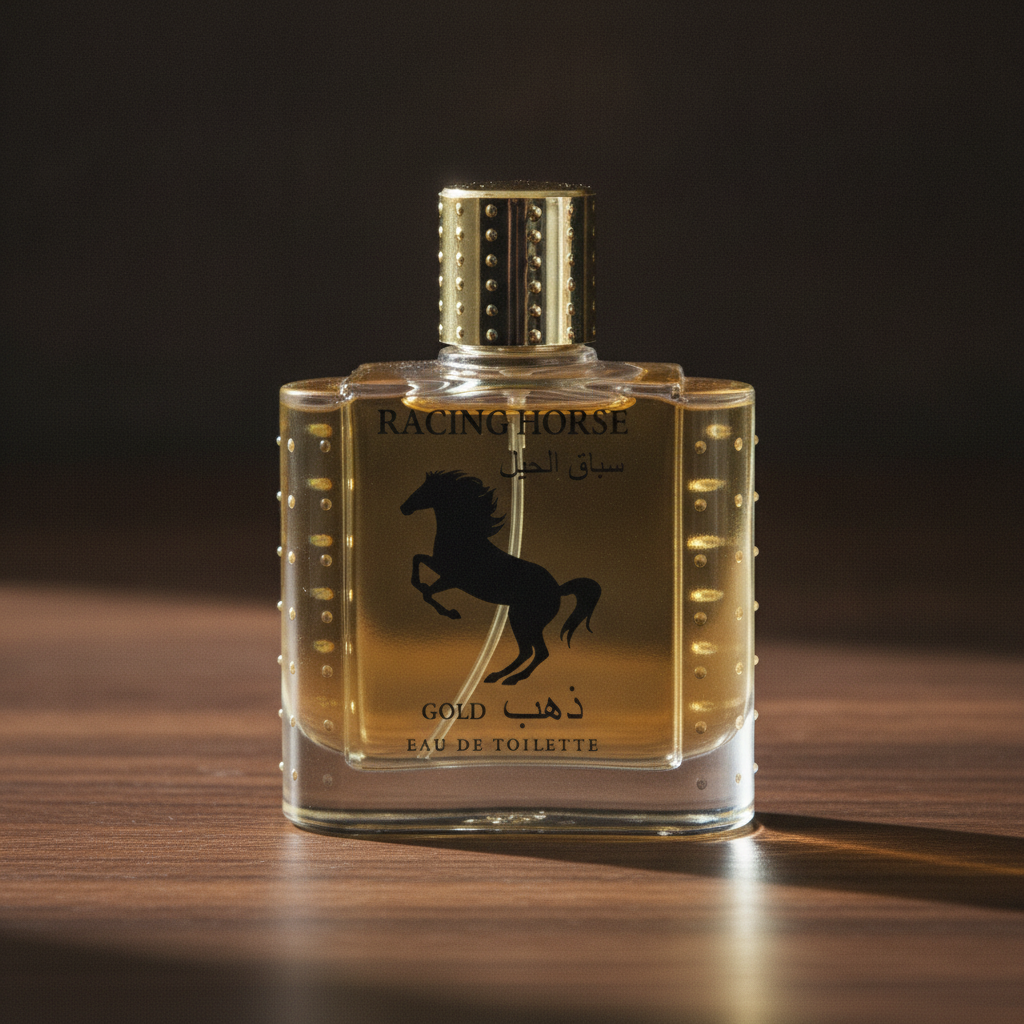 Perfume Amaderado Aromático Para Hombre - Racing Hourse Gold 100ML
