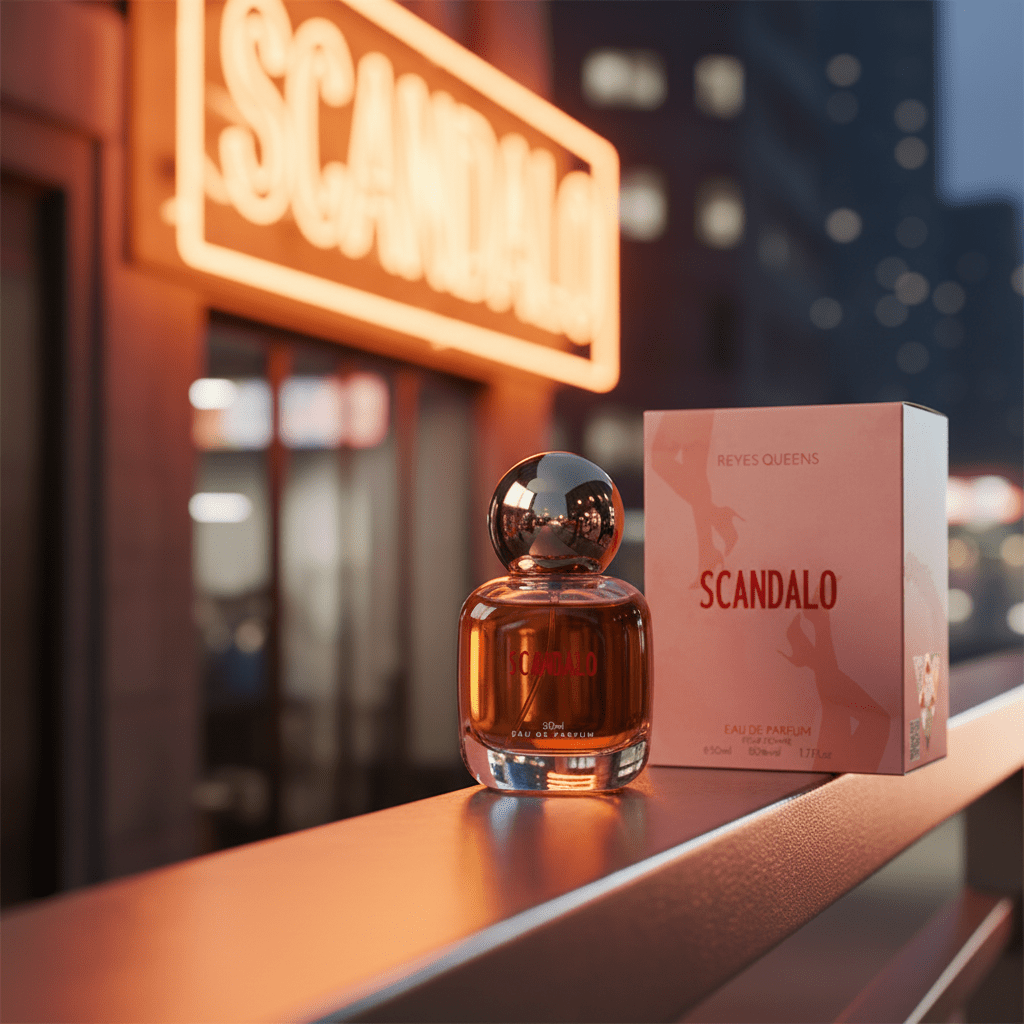 Perfume Mujer Estilo Scandal 50ml | Aroma Chipre Dulce con Notas de Miel, Naranja y Melocotón | Elegante, Sofisticado y de Larga Duración | Inspirado en Alta Perfumería