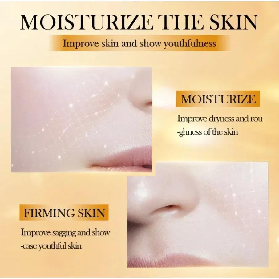 Crema Antiarrugas Facial con Colágeno 24K y Baba de Caracol – Hidratación Profunda, Firmeza y Elasticidad para una Piel Joven y Suave – 60g