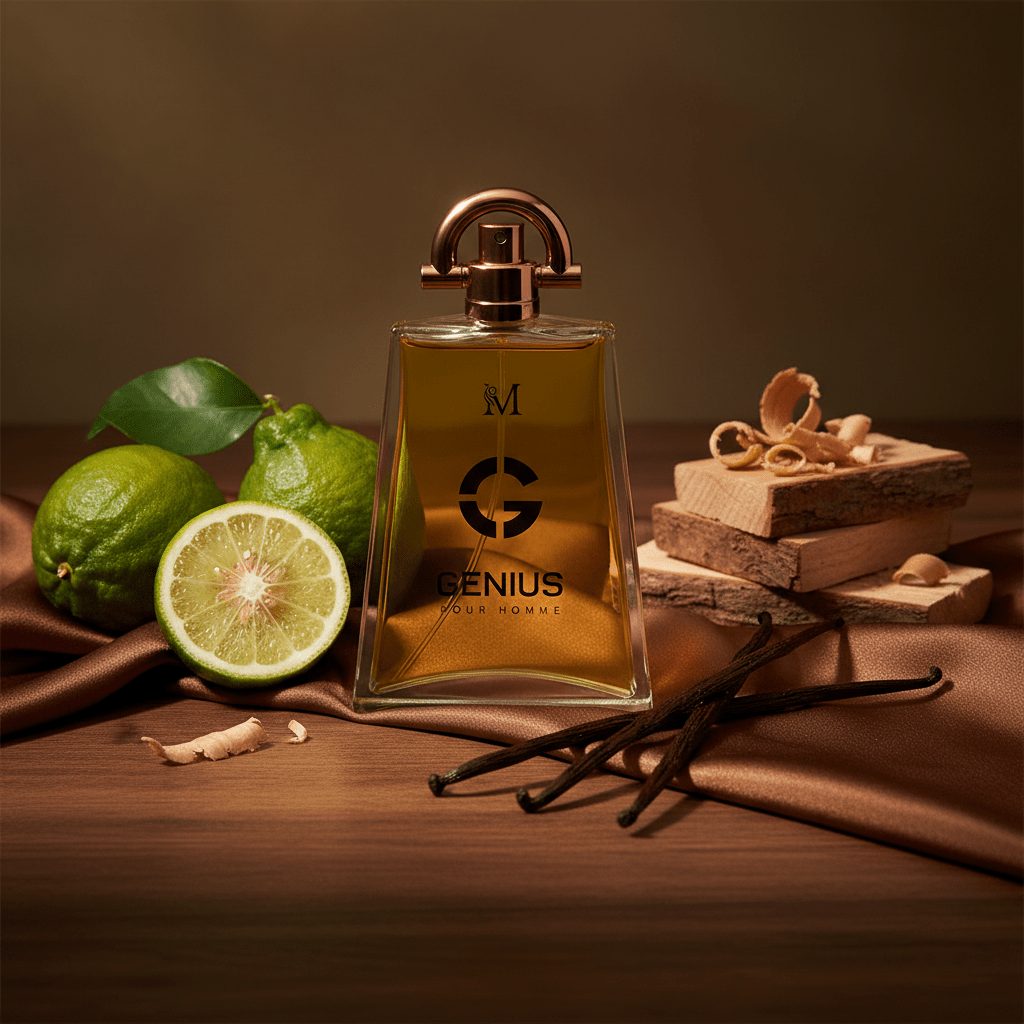 Eau De Toilette Genius Pour Homme 100ML - Elegancia Y Misterio Para La Noche