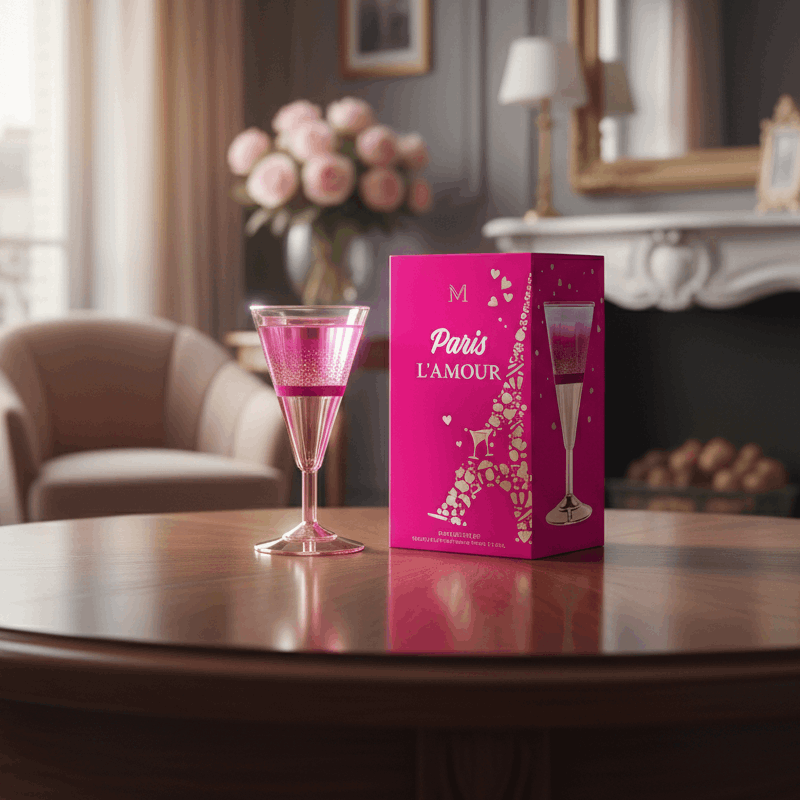 Eau De Parfum Paris L'amour Pour Femme 100ML - Perfume Floral Frutal Para Noches Especiales