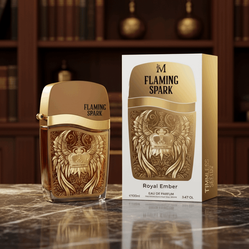 Eau De Parfum Flaming Spark Royal Ember 100ML - Elegancia Para Noches Especiales