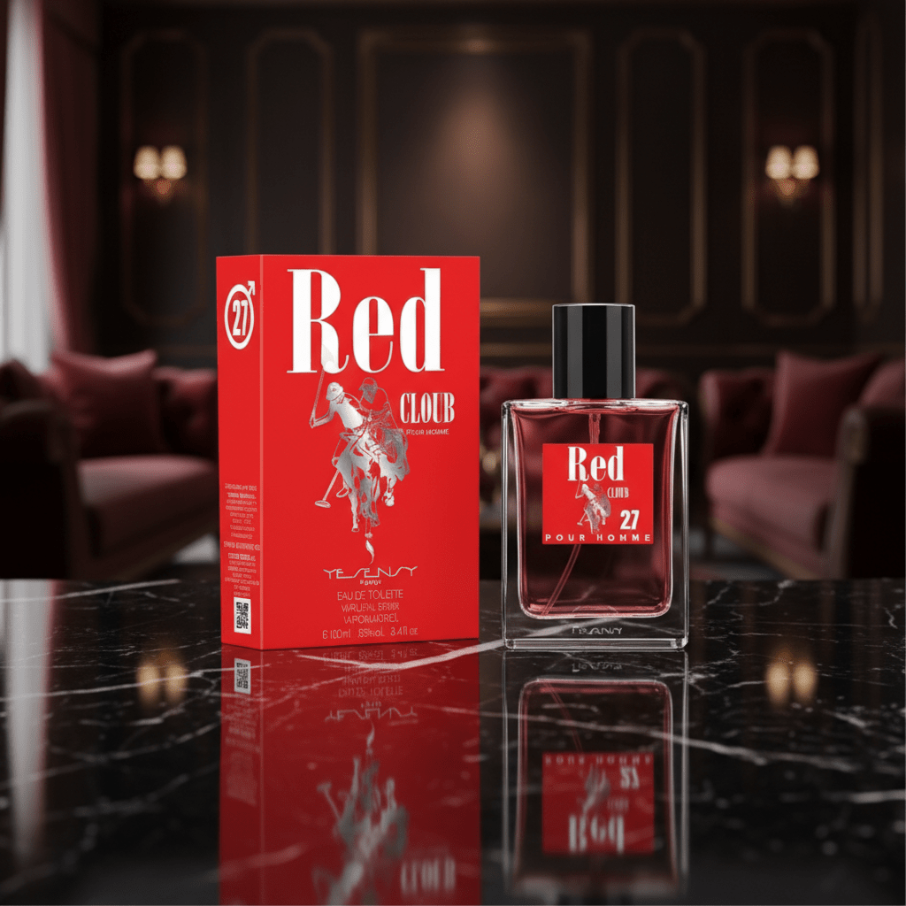 Eau De Toilette Red Cloub Pour Homme 100ML - Perfume Elegante Para Noches Especiales