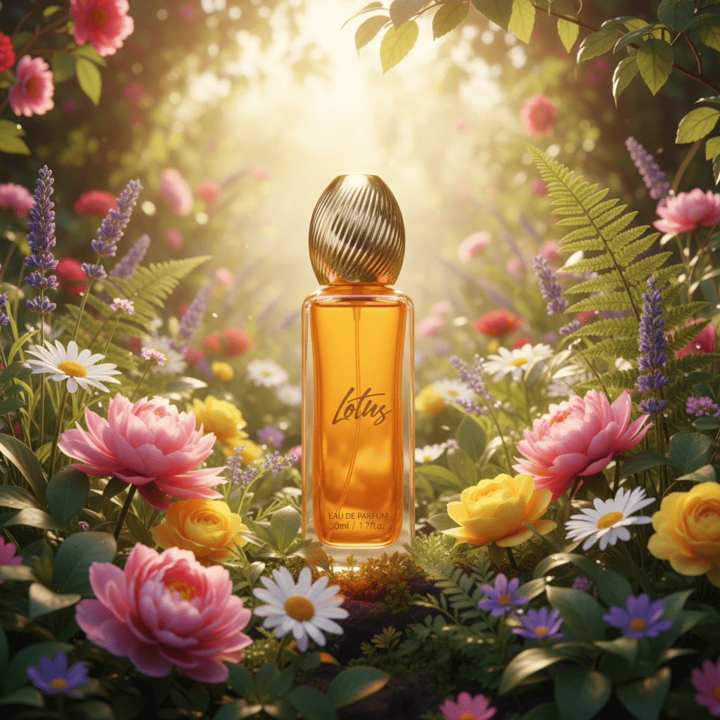 Eau De Parfum Lotus Pour Femme 50ML - Fragancia Floral Frutal Para Citas Y Eventos