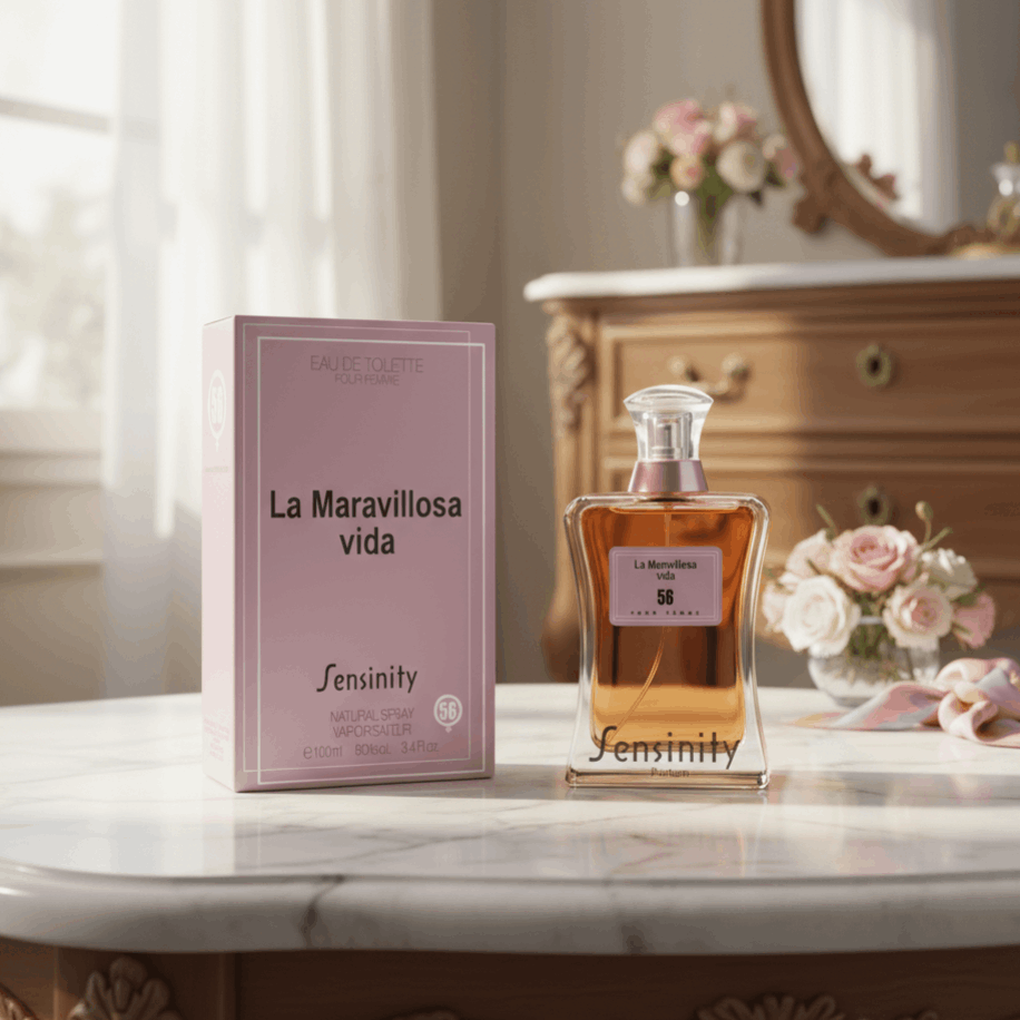 Eau De Toilette La Maravillosa Vida Pour Femme 100ML - Perfume Floral Frutal Para Citas Y Eventos Especiales
