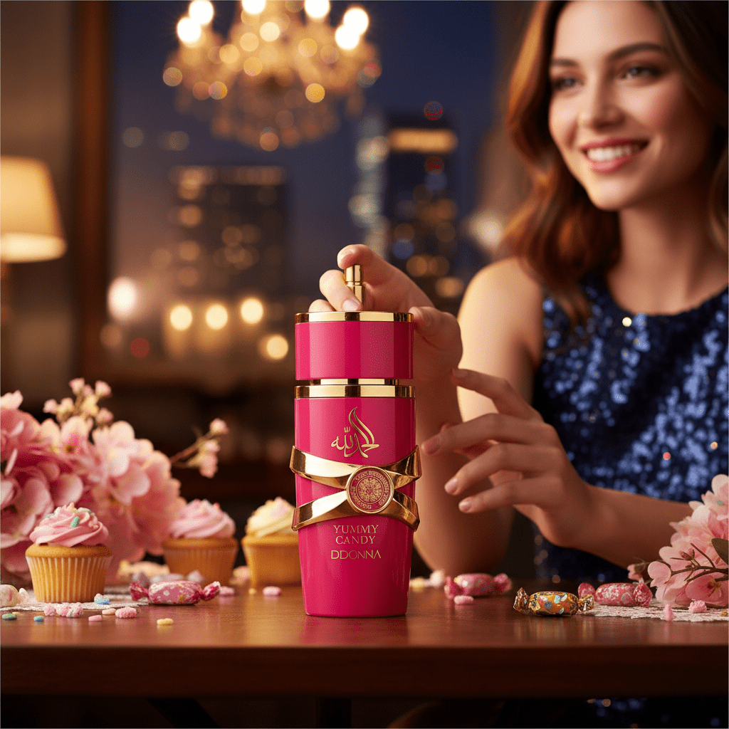 Eau De Parfum Yummy Candy Pour Femme 100ML - Perfume Floral Frutal Para Noches Especiales