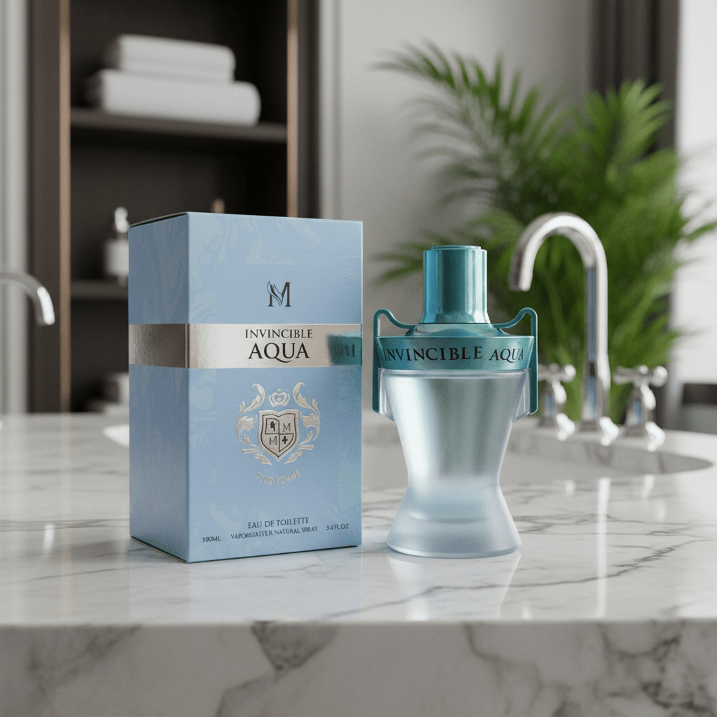 Eau De Toilette Invincible Aqua Pour Homme 100ml - Frescura Y Energía Diaria