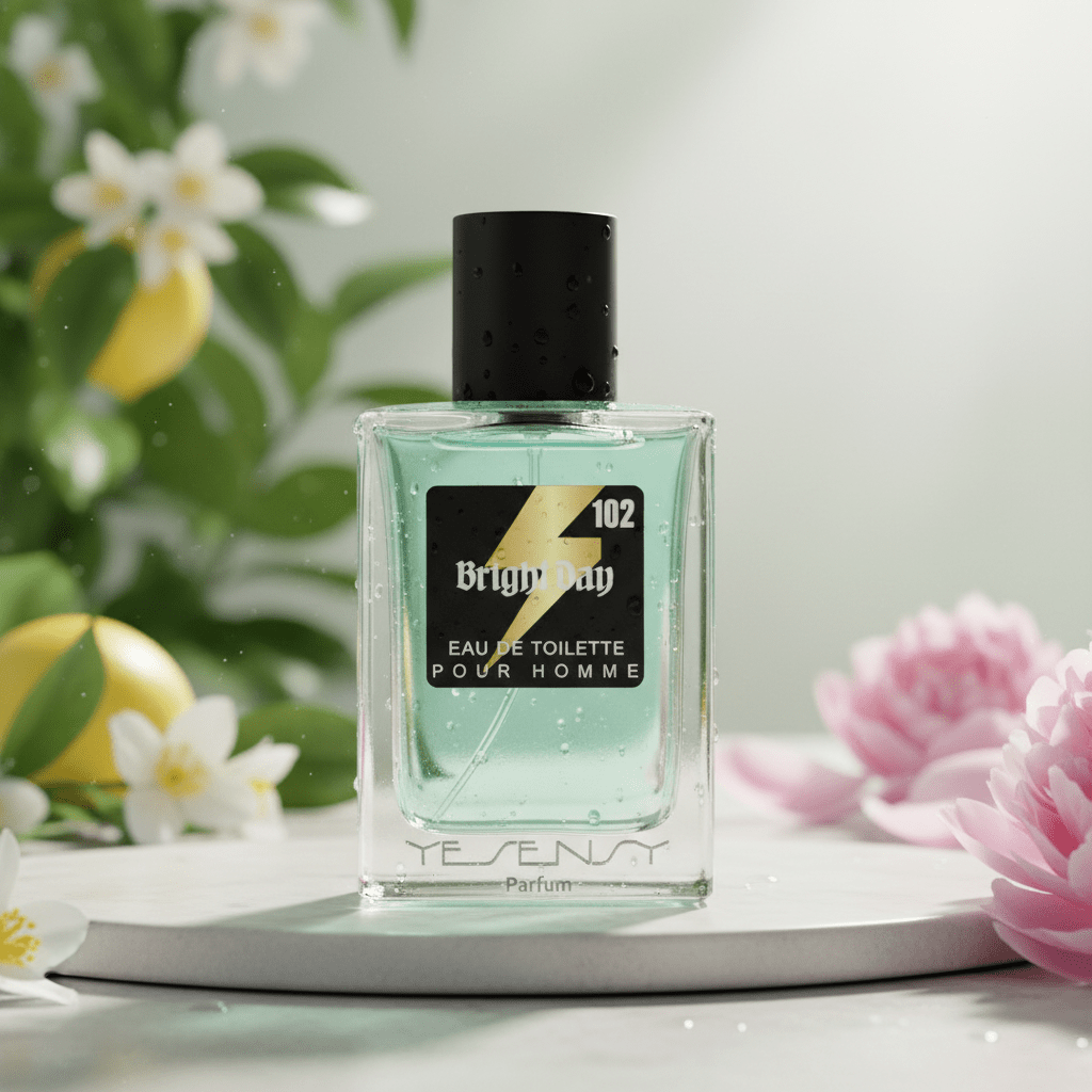 Eau De Parfum Bright Day Pour Homme 100ML - Fragancia Citrica Refrescante Para El Día