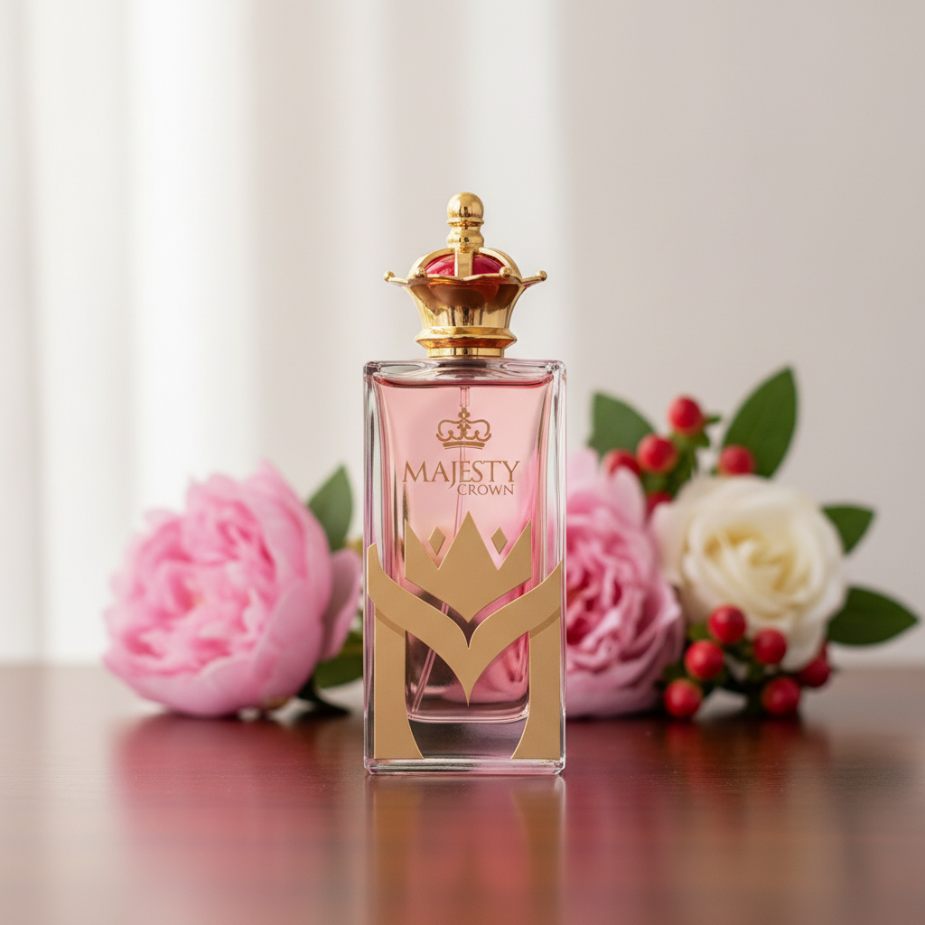 Eau De Parfum Majesty Crown Para Mujer 100ML - Elegancia Floral Frutal
