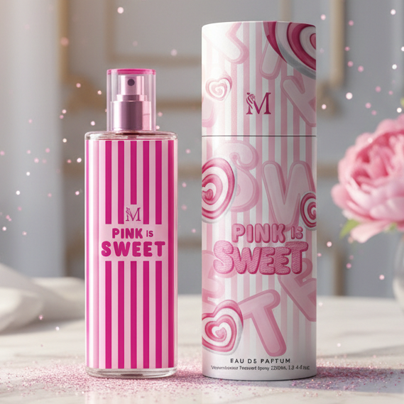 Eau De Parfum Pink Is Sweet Para Mujer 100ml - Dulzura Y Frescura