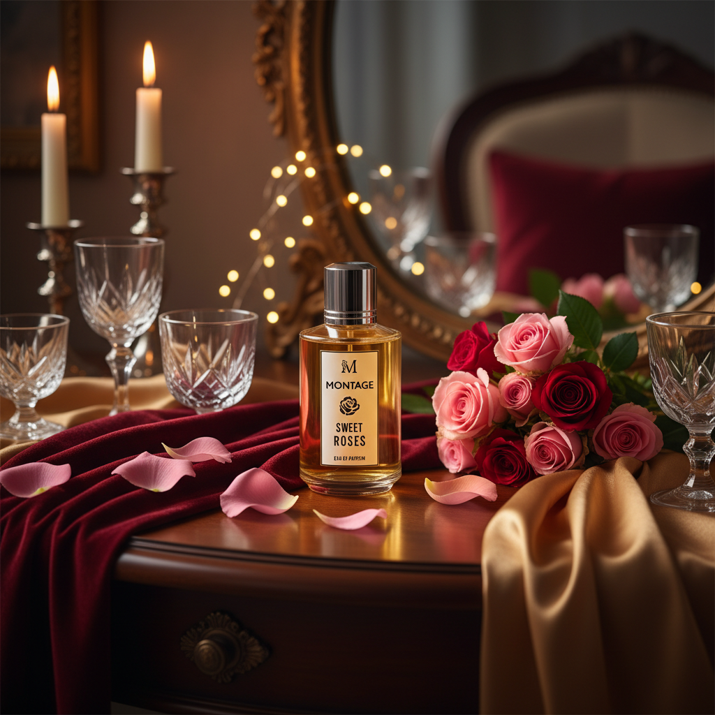 Eau De Parfum Sweet Roses Pour Femme 100ml - Perfume Floral Dulce
