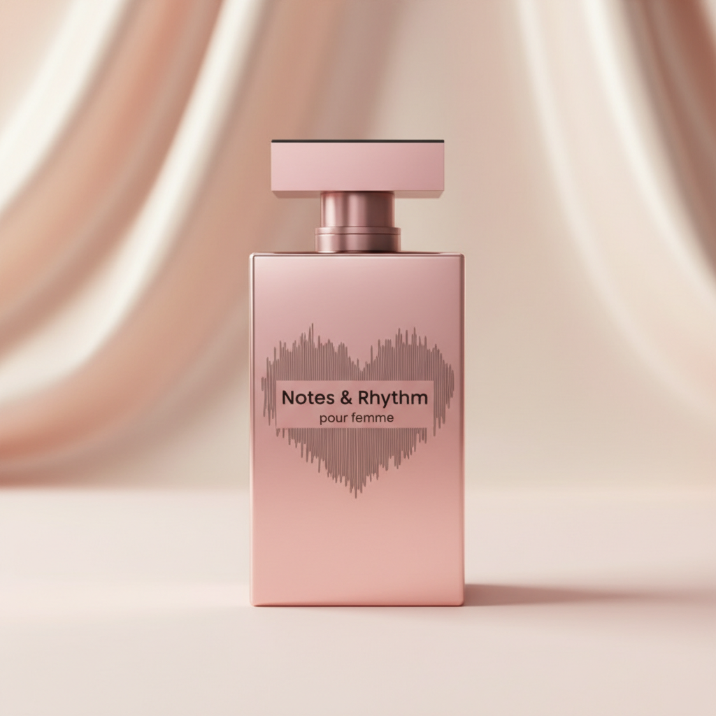 Eau De Parfum Notes & Rhythm Pour Femme 100ML - Elegancia Floral Amaderada