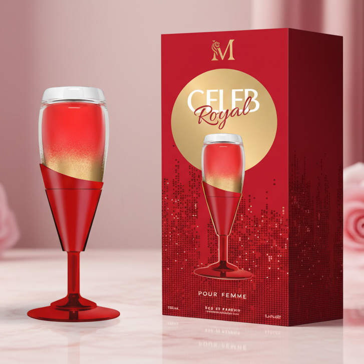 Eau De Parfum Celeb Royal Pour Femme 100ML - Fragancia Floral Frutal