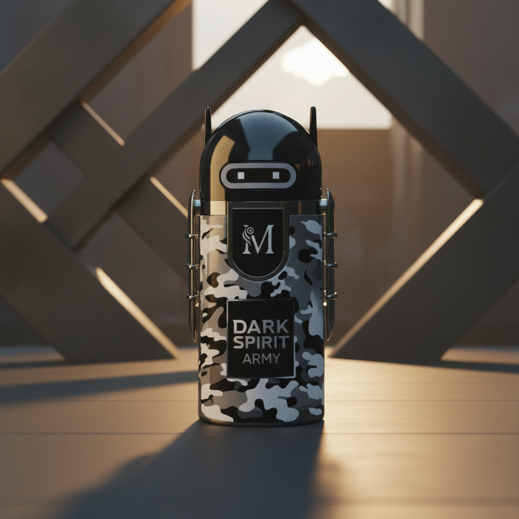 Eau De Toilette Dark Spirit Army Pour Homme 100ML - Fragancia Amaderada