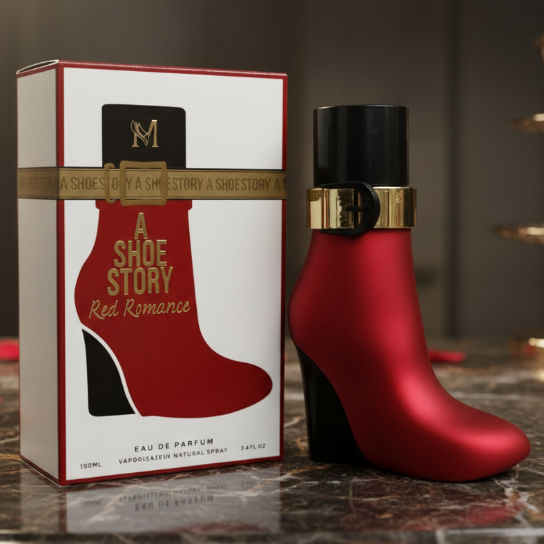 Eau De Parfum Red Romance Pour Femme 100ML - Perfume Floral Amaderado