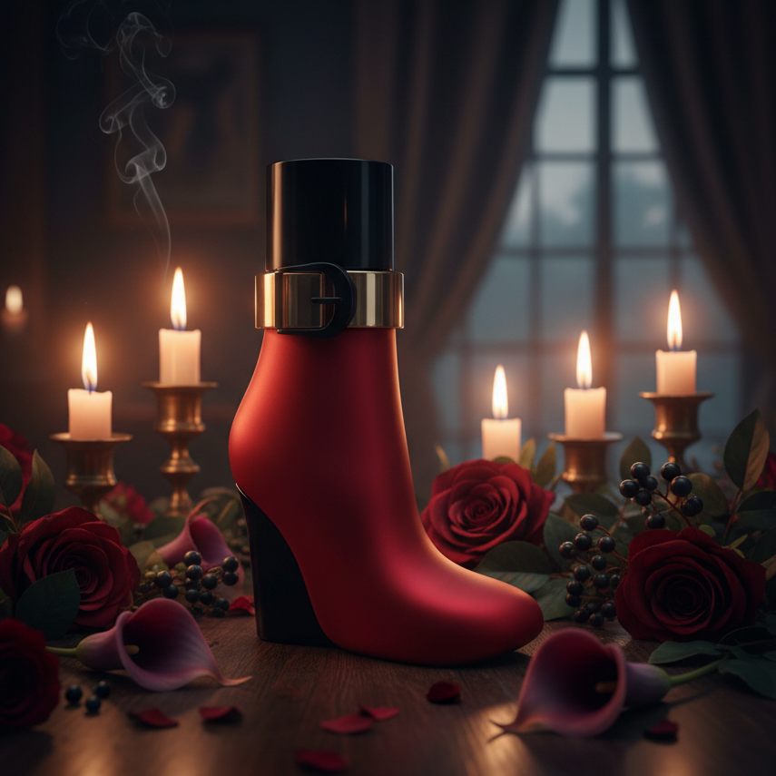 Eau De Parfum Red Romance Pour Femme 100ML - Perfume Floral Amaderado