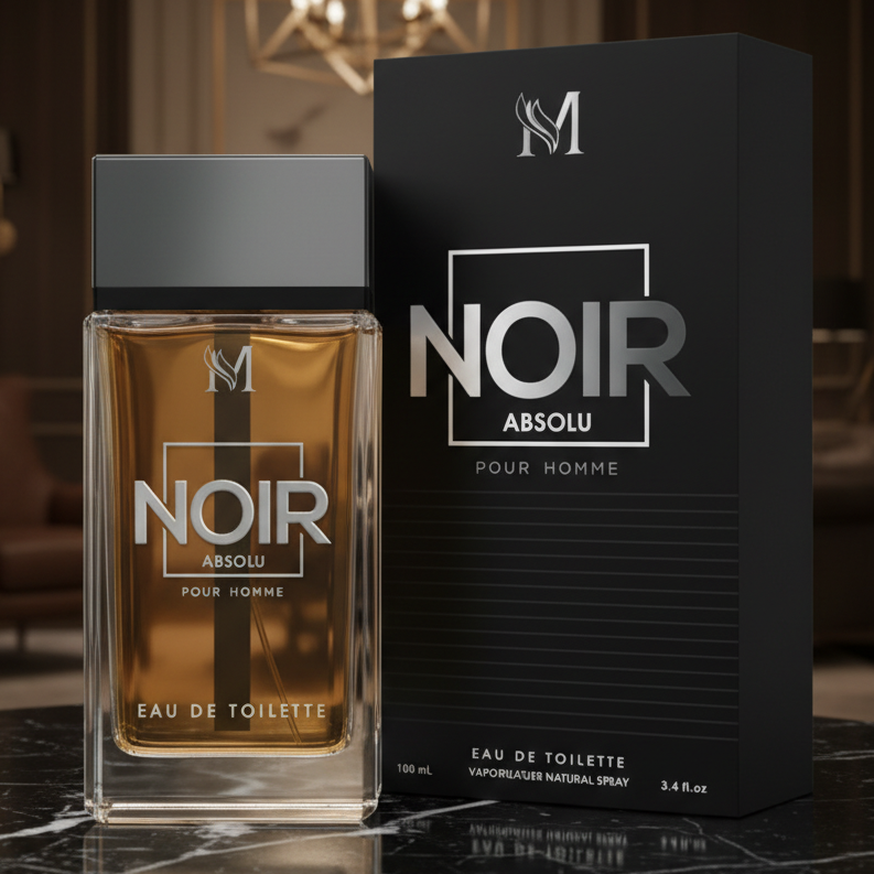 Eau De Toilette Noir Absolu Pour Homme 100ML - Elegancia Y Sofisticación