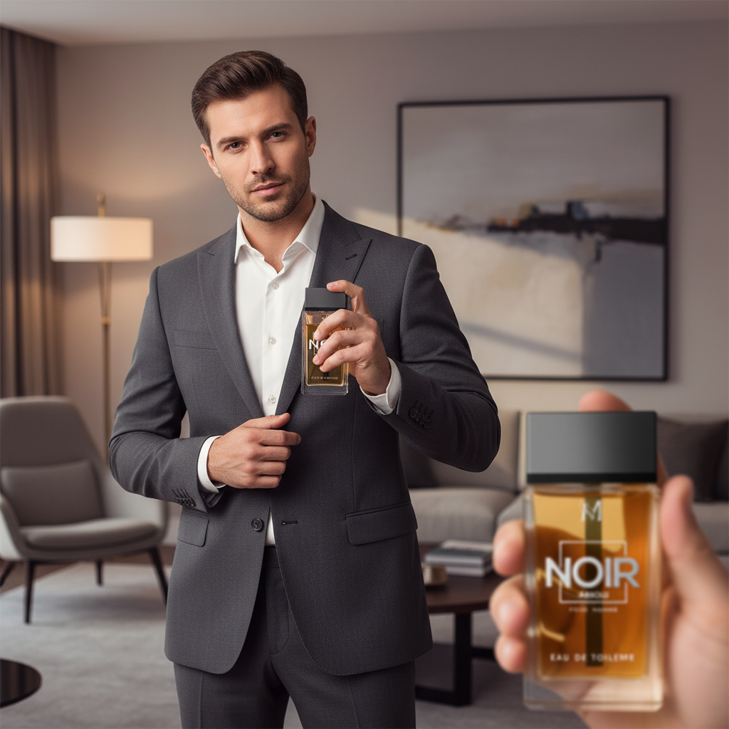 Eau De Toilette Noir Absolu Pour Homme 100ML - Elegancia Y Sofisticación