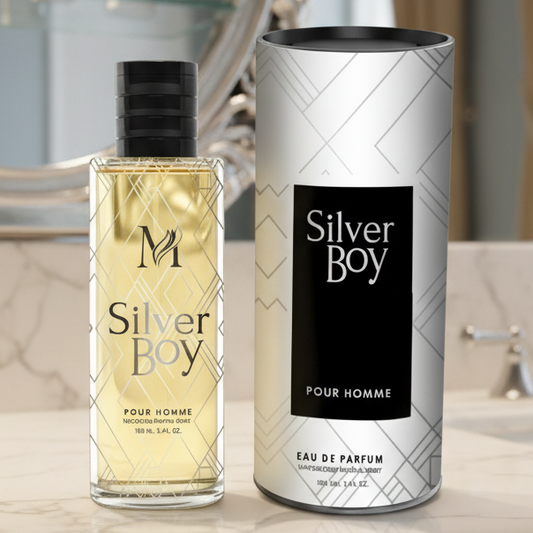 Eau De Toilette Silver Boy Para Hombre 100ML - Elegancia Y Sofisticación