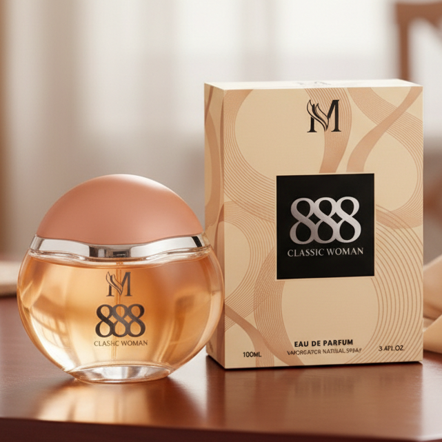 Eau De Parfum 888 Classic Pour Femme 100ML - Elegancia Y Sofisticación