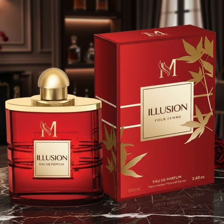 Eau De Parfum Illusion Pour Femme 100ML - Fragancia Oriental Especiada