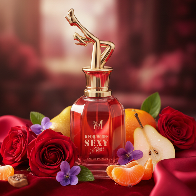 Perfume Eau De Parfum Sexy Red Para Mujer 100ml - Fragancia Floral Oriental