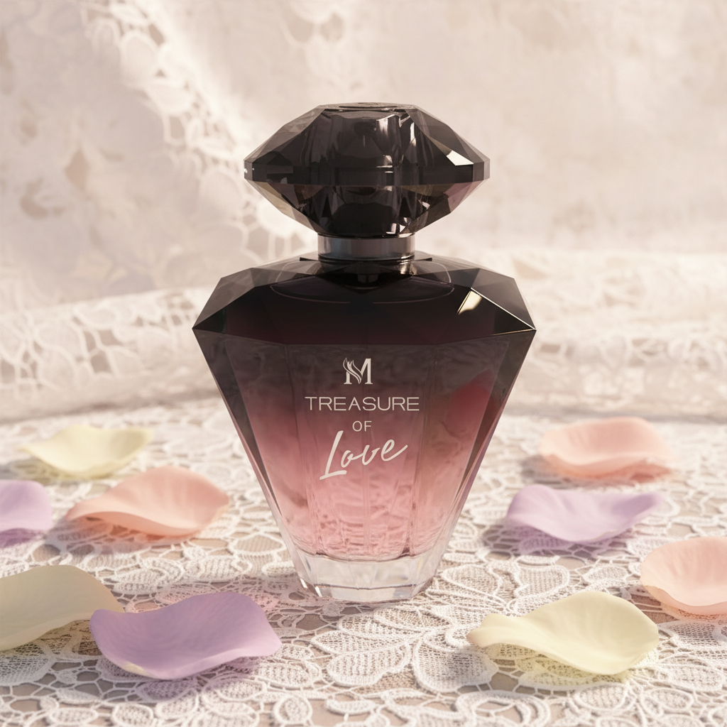 Eau De Parfum Treasure Of Love Pour Femme 100ML - Elegancia Floral Frutal