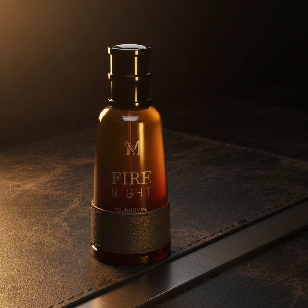 Perfume Eau De Toilette Fire Night Para Hombre 100ml - Aroma Amaderado Especiado