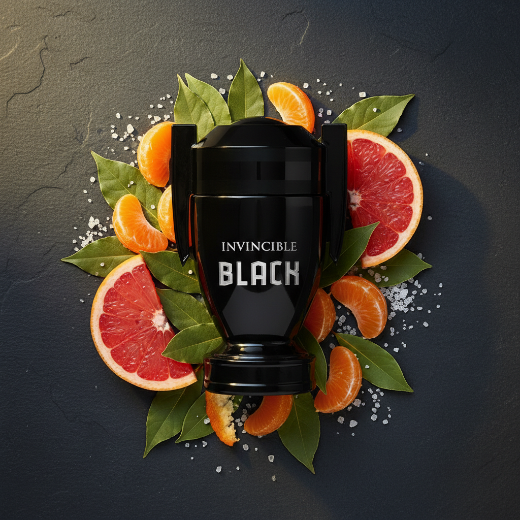 Eau De Toilette Invincible Black Pour Homme 100ML - Fragancia Elegante