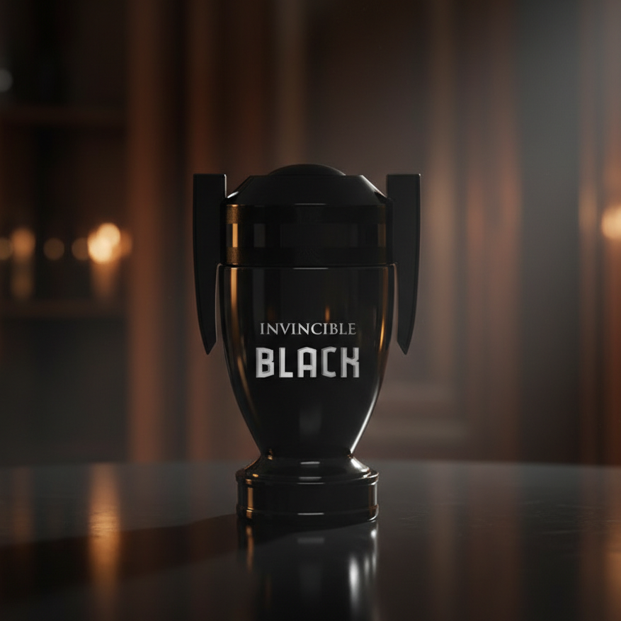 Eau De Toilette Invincible Black Pour Homme 100ML - Fragancia Elegante
