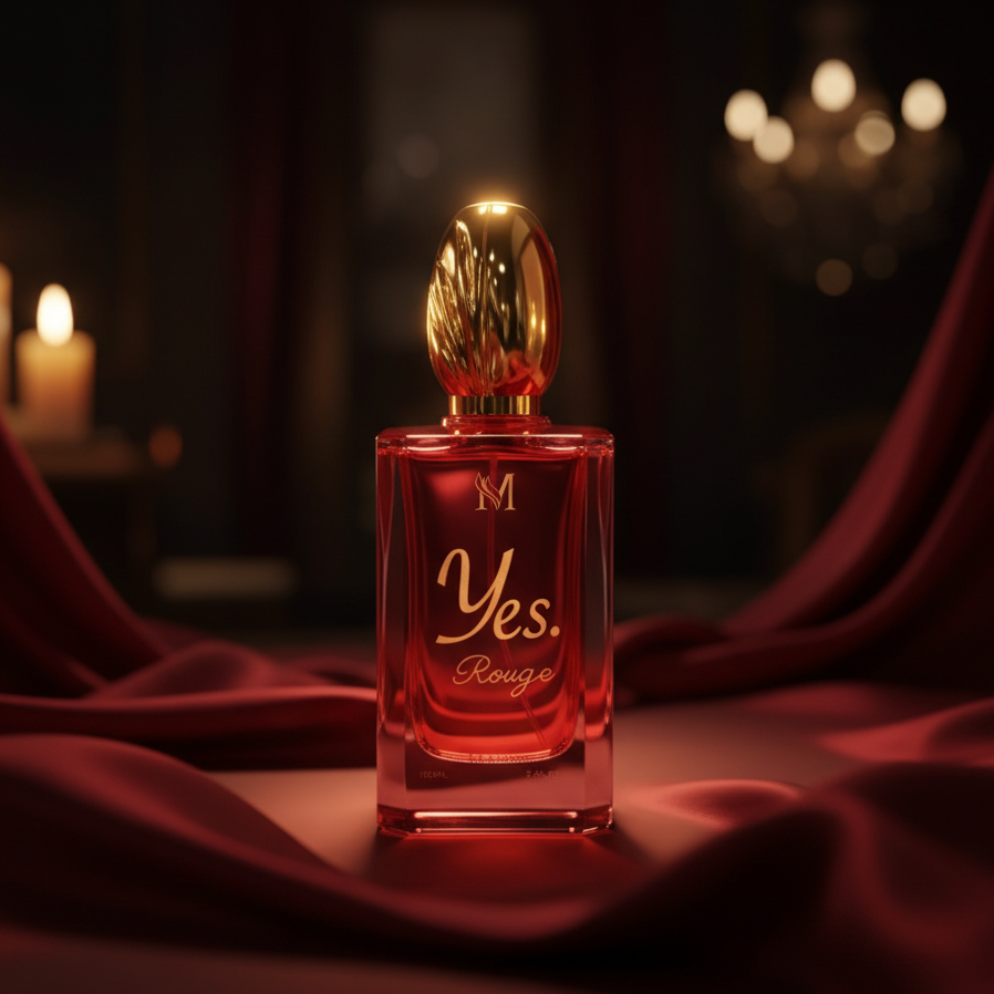 Eau De Parfum Yes Rouge Pour Femme 100ML - Fragancia Floral Frutal