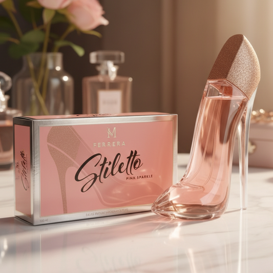 Perfume Eau De Parfum Stiletto Pink Sparkle Femme 100ml - Floral Oriental